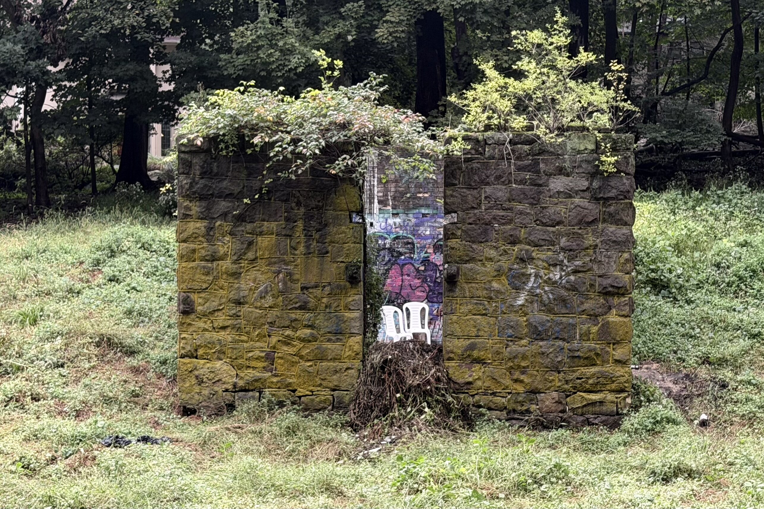 Davies Arboretum's old icehouse. It's worth saving.