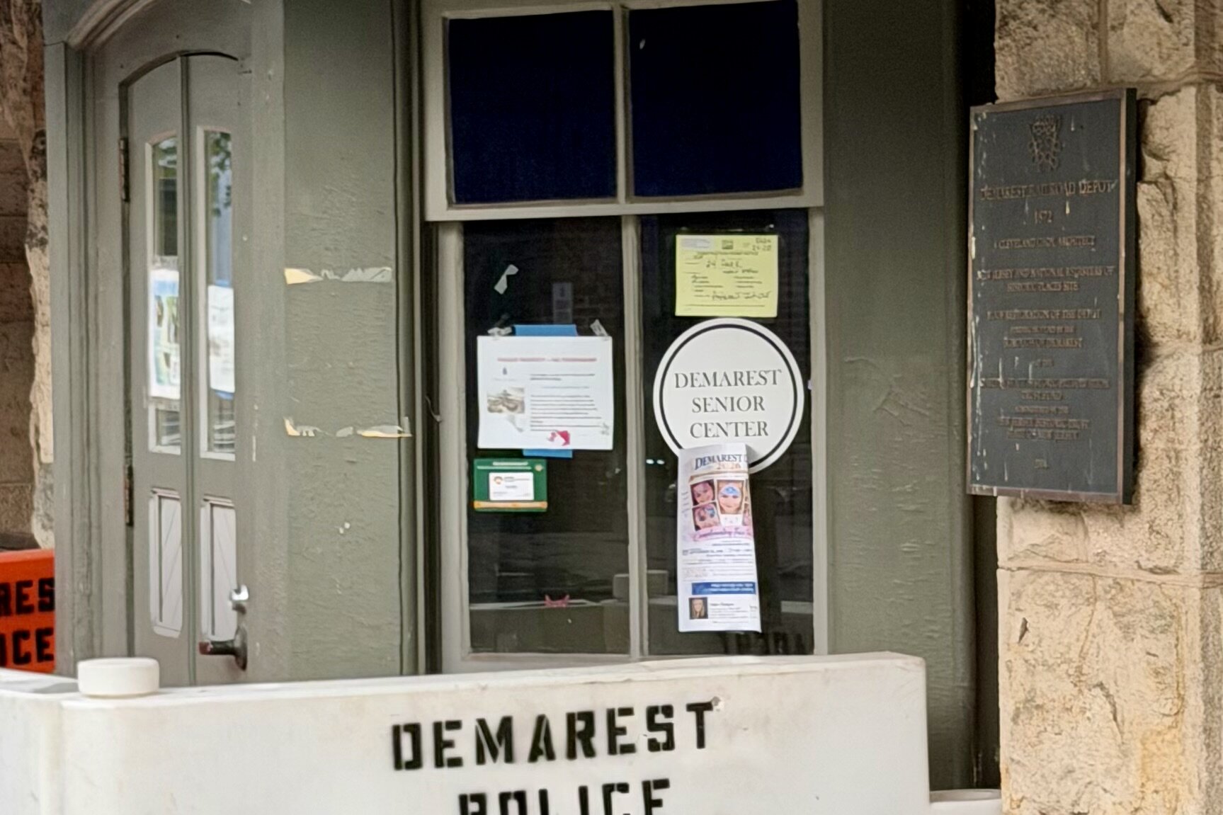 Our 154-year-old station. Soon a restaurant.