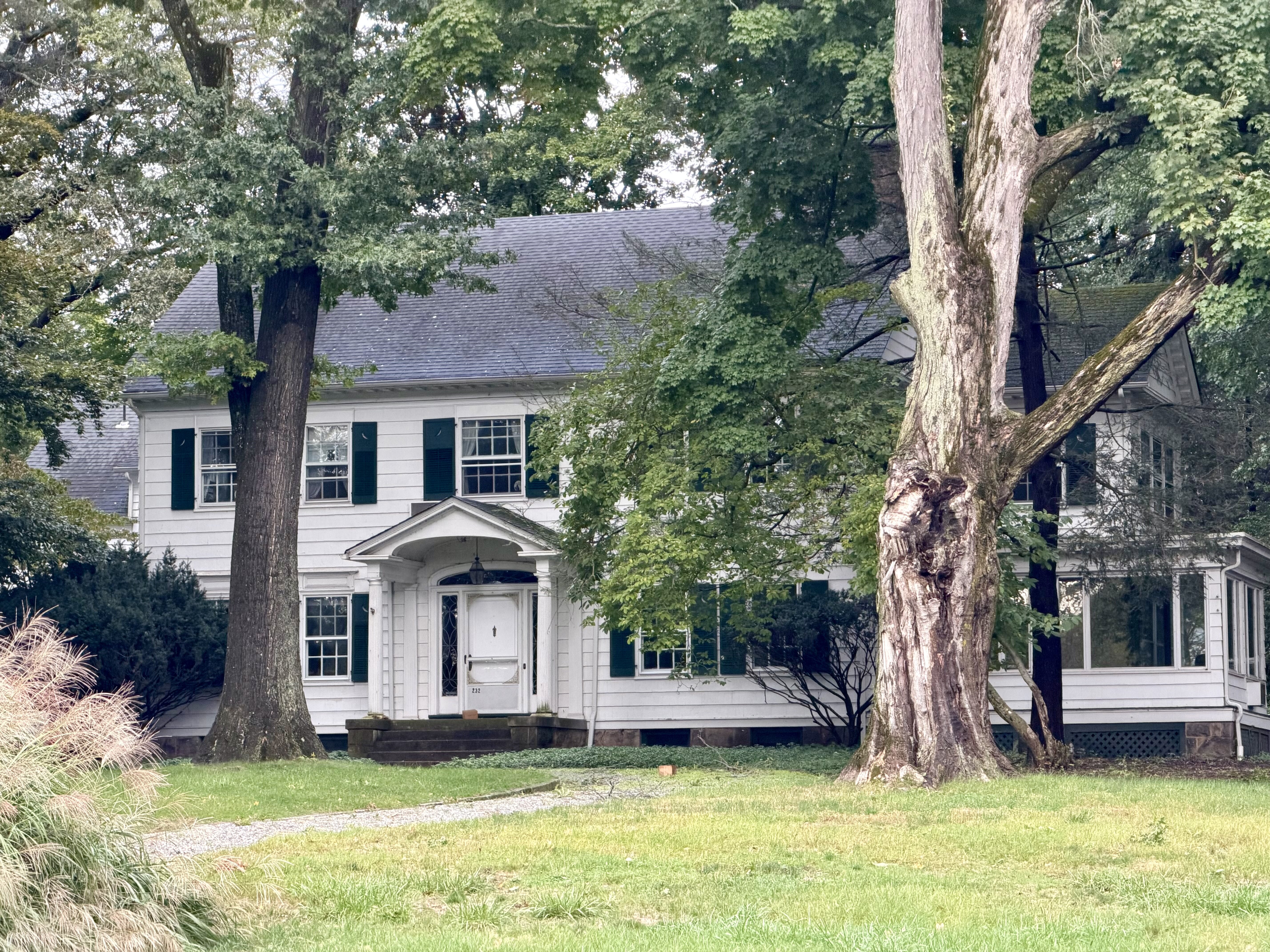 The Ralph Demarest house. Now zoned for 7 townhomes.